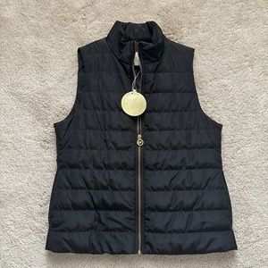 NWT Michael Kors Classic Black Puffer Vest